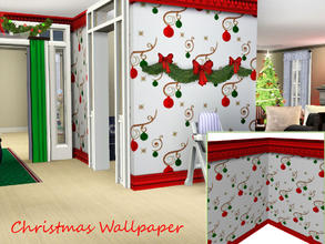 Sims 3 — Christmas Wallpaper by ldanti2 — Tis the Season, Deck your Halls, with this Holiday wallpaper