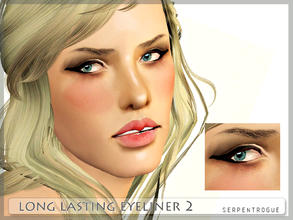 Sims 3 — Long Lasting Eyeliner02 by Serpentrogue — *teen/y.adult/adult *base game compatible *one recolourable area