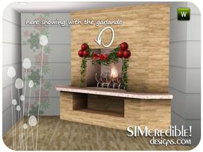 Sims 3 — Cheers Corner Fireplace by SIMcredible! — by SIMcredibledesigns.com available at TSR