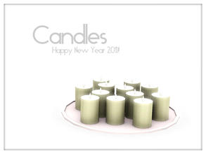 Sims 3 — Many Candles by Kiolometro — Holiday is coming! It is time to prepare for it and download a presents for your