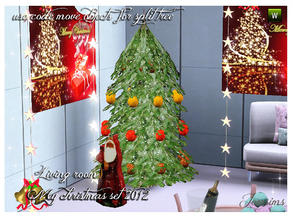 Sims 3 — christmas tree  my christmas set 2012 living room by jomsims — christmas tree my christmas set 2012 living room