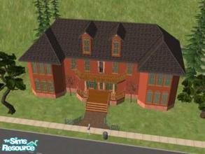 Sims 2 — Country Gentry Homes - The Taylor by bgbdwlf408 — An elegant home designed with family in mind. Large eat-in