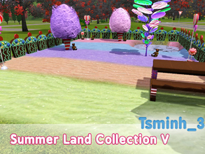 Sims 3 — Summer Land Collection V by TsminhSims — A New Year is coming! Please enjoys the ice-cream with your family :D