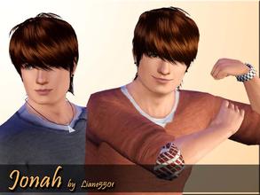 Sims 3 — Jonah by liane55012 — Jonah is all about sports, sports, sports. He is the son of a famous soccer player, and