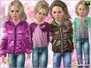 Sims 3 — 298 Child set by sims2fanbg — .:298 Child set:. Items in this Set: Jacket in 3 recolors,Custom