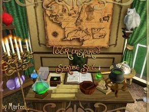 Sims 3 — LOTR Inspired Scribe Set - REQUEST by murfeel — In order for your Elven sims to give an immediate impression of