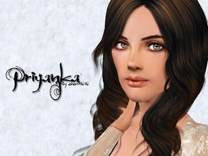 Sims 3 — Priyanka by sherri10102 — Priyanka is inspired by the Bollywood actress and Miss India as well as Miss World