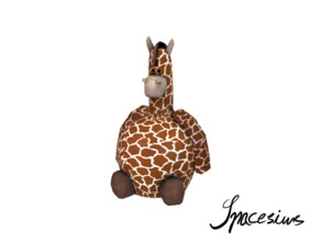 Sims 3 — Ted nursery - Giraffe toy by spacesims — This is a cute, decorative giraffe toy. Your little ones will love it!