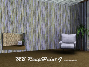 Sims 3 — MB-RoughPaintG by matomibotaki — Paint texture, rough and used structure, with 3 recolorable areas, to find