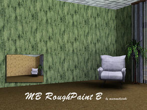 Sims 3 — MB-RoughPaintB by matomibotaki — Paint texture, rough and used structure, with 2 recolorable areas, to find