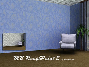 Sims 3 — MB-RoughPaintE by matomibotaki — Paint texture, rough and used structure, with 2 recolorable areas, to find