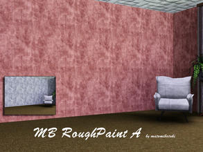 Sims 3 — MB-RoughPaintA by matomibotaki — Paint texture, rough and used structure, with 2 recolorable areas, to find