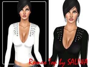 Sims 3 — Romeo Top by Saliwa by saliwa — S&amp;#351;mple but very elegant top for casual days for your sims. Enjoy.