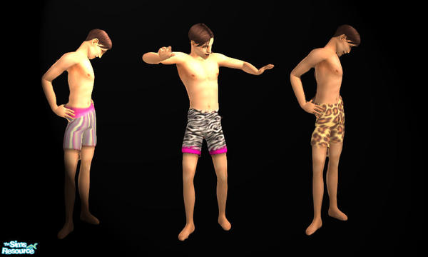 Sims 2 — Mens Jungle theme Swimmers - 1 by neffalicious12345 —