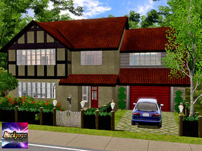 Sims 3 — British House 2 - By Luckyoyo by luckyoyo — Well presented spacious 1930's style family house. This house has a