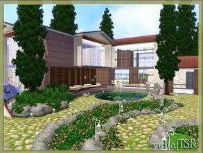 Sims 3 — V | 35 by vidia — This house has a bedroom with its own batroom and a small living room on the up stairs. There