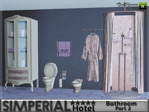 Sims 3 — Hotel SIMPERIAL***** Bathroom Part 2 by BuffSumm — Build up the great SIMPERIAL***** Hotel for your Sims. Let