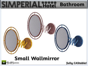 Sims 3 — Simperial Bath Small Mirror by BuffSumm — Small mirror matching the SIMPERIAL***** Bathroom. ***TSRAA***