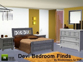 Sims 3 — Devi Finds A Bedroom by TheNumbersWoman — This edge of contemporary is simple and stylish. Devirose found a