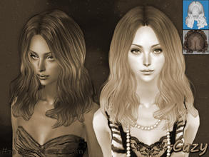 Sims 2 — BoMD Hairstyle - Mesh by Cazy — Hairstyle for female, teen through elder.