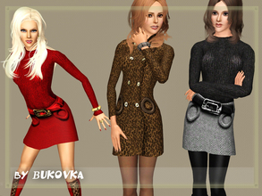Sims 3 — Set of clothes  Elite AF by bukovka — A set of clothes for young and adult women. Skirt with a sweater look