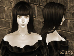 Sims 2 — Moonchild Hairstyle - Mesh by Cazy — Hairstyle mesh for female, teen through elder.