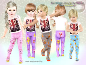 Sims 3 — Winnie the PoohToddlerTights by natef005 — I hope you enjoy these cute tights for m/f toddlers with Winnie the