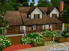 Sims 3 — Magnolia -Furnished- by ayyuff — 30x30 fully furnished and decorated house.. It has: Basement: 1 garage,1