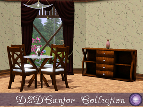 Sims 3 — The Cantor Collection. by D2Diamond — The Cantor Collection is modern and sophisticated. This 4-piece dining set