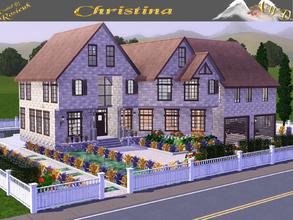 Sims 3 — Christina by Rosieuk — Christina was built in River View, this is a lovely three bedroomed home with own