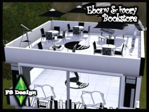 Sims 3 — Ebony & Ivory Bookstore by fsdesign2 — FS Design Ebony and Ivory Bookstore provides everything your Sims