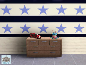 Sims 3 — pattern for a boys room 10 by nijl — This is a pattern of stars. This pattern fits nicely in a boys room.