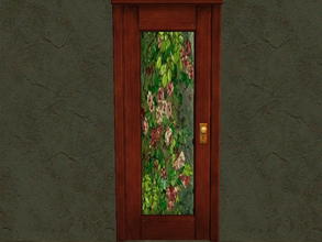 Sims 2 — Door Glass Recolors - 4 by zaligelover2 — Recolor for glass only of base game door.
