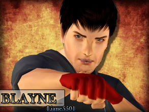 Sims 3 — Blayne by liane55012 — From a young age, Blayne dreamed of doing something big, something admirable. He soon