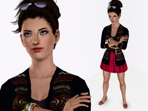 Sims 3 — Eden Everest by thewatcheruatu2 — Charm, sophistication, and killer looks, but what you don't know about Eden