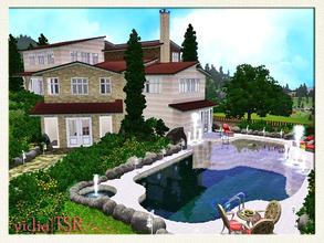 Sims 3 — V | 37 by vidia — This house is for your big simmies families. It has 4 bedrooms, 3 bathrooms, 1 study room, 1