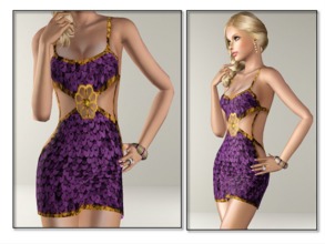 Sims 3 — Fashion Sexy  dress 05 by EsyraM — New fashion women- sexy dress with reflective paillette and with 3