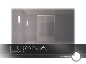 Sims 2 — Lumina Doors and Windows - Corona [diagonal] by Emma_O — sliding door for the Lumina collection.