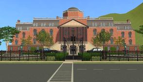 Sims 2 — Luxury mansion by RamboRocky90 — new house, not furnished, I hope you like this