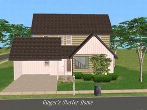 Sims 2 — Ginger\'s Starter Home by millyana — Specially built for gingerems, this is a starter under 20,000 with bathroom
