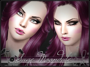 Sims 3 — Sage Moondale by Pralinesims — Sage Moondale, mystical girl for you! You MUST have installed the latest patch!!!