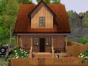 Sims 3 — Summer cottage by Kotarina — Small country cottage. Perhaps there lives an elderly couple. Maybe this house were