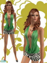 Sims 2 — Sexy Absolute Set - 5f6cbc65 Leogreen by Harmonia — Hot Green..Sexy everyday outfits...for adult female