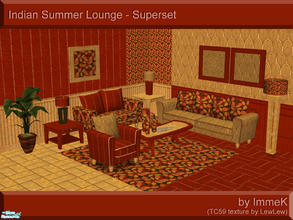 Sims 2 — Indian Summer Lounge - Superset by ImmeK — A superset combining all three parts of my Indian Summer Lounge mix