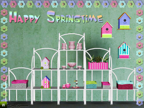 Sims 3 — Happy Springtime by BuffSumm — Decorative Objects to make the winter go away and let the spring be welcome :)