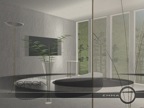 Sims 2 — Project 0001 Origin Living by Emma_O — my first room set. :) a modern living room set. design concept influences