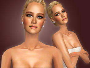 Sims 2 — Jennifer Lawrence by Cleotopia — The beautiful American Actress, Jennifer Lawrence (1990) best known for her