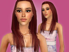 Sims 2 — Ariana Grande by Cleotopia — Ariana Grande (1993) the adorable American Teen Star. Best known for her singing