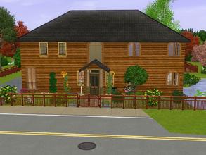 Sims 3 — Malibu Sunset 305 *unfurnished* by Silerna — I once had a simple house in the sims 2. Very simple but still it