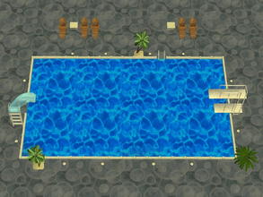 Sims 2 — Soakability Terrain Set - 3 by zaligelover2 — Water terrain. Sims will not swim, but walk upon the ground as if